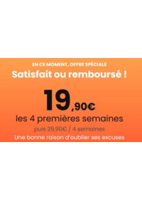 Prospectus L'Orange bleue Cesson-Sévigné : En ce moment, offre spéciale Satisfait ou remboursé !