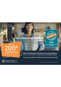 Prospectus Boulanger Montivilliers : OFFRE Beko: jusqu'à 150€ remboursés !