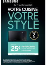 Promos et remises  : Samsung vous rembourse jusqu'à 25€