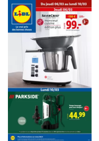 Prospectus Lidl Baronville : Les beaux jours arrivent Avec Parkside, vos projets de jardinage prennent vie !