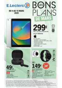 Prospectus E.Leclerc FOIX : BONS PLANS MARS