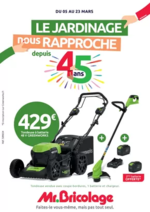 Promos et remises  : Le Jardinage nous rapproche depuis 45 ans