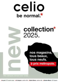 Prospectus Celio Chateau Gontier : Collection 2025