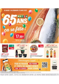 Prospectus Supermarchés Match Jarny : 65 ANS ça se fête !