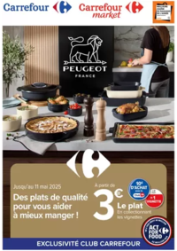 Prospectus Carrefour Market MONTMARAULT : OPÉRATION VIGNETTES - PEUGEOT