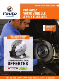 Prospectus L'auto E.Leclerc LE NEUBOURG : OP4 - THEMATIQUE PIECES TECHNIQUES