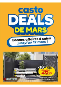 Prospectus Castorama ANGOULEME : Deals de Mars