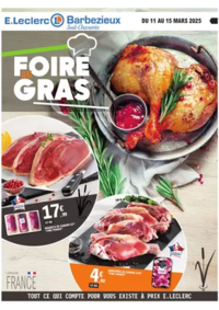 Prospectus E.Leclerc BARBEZIEUX : Foire au gras