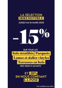 Prospectus Saint Maclou Paris Rocher (Saint Lazare) : Promos revêtements de sols et tapis