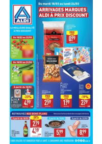 Prospectus Aldi Ambert : Arrivages marques Aldi à prix discount