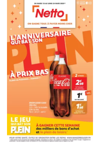 Prospectus Netto Oisemont : L'anniversaire qui bat son plein à prix bas