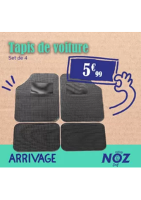 Prospectus Noz Plougastel : Tapis de voiture