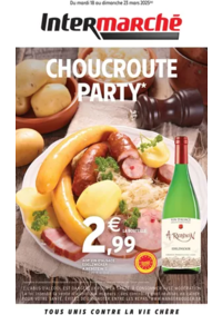 Prospectus Intermarché Super Commercy : S12 - R2- ALSACE TF CHOUCROUTE