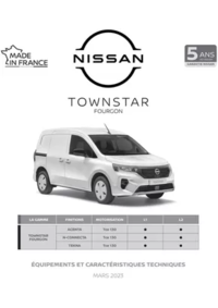 Prospectus Nissan JUIGNE SUR SARTHE : Nissan Townstar Fourgon