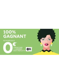 Prospectus Lynx optique Carpentras : 100% Gagnant