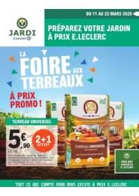 Prospectus Jardi E.Leclerc LE NEUBOURG : TRAFIC JARDI PRINTEMPS 2