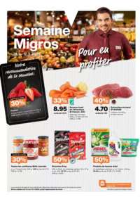 Prospectus Migros Vallorbe : Exklusivi Deals und Schnäppchen