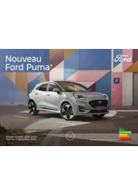 Prospectus Ford GENAY : Ford Nouveau Puma