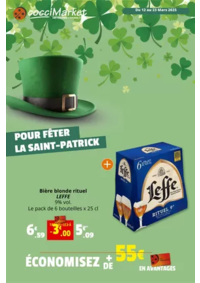 Prospectus CocciMarket FRESNES SUR ESCAUT : POUR FÊTER LA SAINT-PATRICK