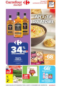 Prospectus Carrefour Drive MONDEVILLE : APÉRITIF DINATOIRE