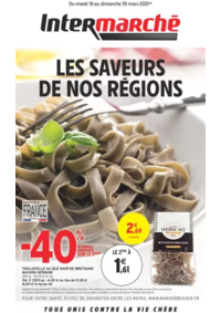 Prospectus Intermarché Super Cholet : CAHIERS REGIONS MARS 4