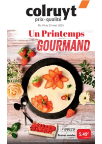 Prospectus Colruyt : Un Printemps gourmand