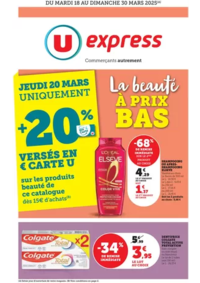 Prospectus U Express : Spécial Beauté