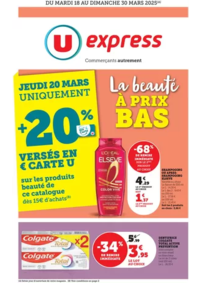 Prospectus U Express BREHAN : Spécial Beauté