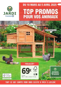 Prospectus Jardi E.Leclerc FLERS : E.Leclerc Jardi TRAFIC ANIMALERIE 3