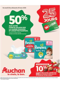 Prospectus Auchan BUCHELAY : Les 25 jours Waaoh, notre sélection pour bébé