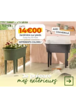 Promos et remises  : Jardinière sur pieds avec serre anthracite