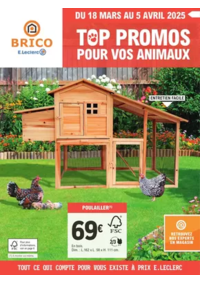 Prospectus Brico E.Leclerc RIVIERES / LA ROCHEFOUCAULD : Trafic Animalerie 3