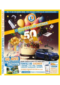 Prospectus E.Leclerc CHATELLERAULT : FETONS NOS 50 ANS ...SUITE PARTIE 2