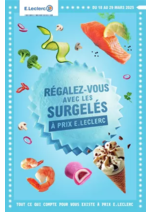 Prospectus E.Leclerc : SURGELES - DIGITALE - MIXTE