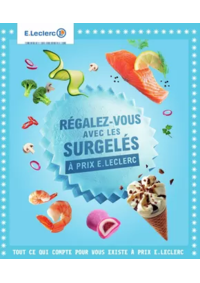 Prospectus E.Leclerc VERNON : SURGELES - DIGITALE - MIXTE