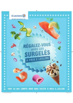 Prospectus E.Leclerc : SURGELES - DIGITALE - MIXTE