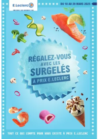 Prospectus E.Leclerc BIARS SUR CERE : SURGELES - DIGITALE - MIXTE