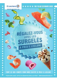 Prospectus E.Leclerc ALES : SURGELES - DIGITALE - MIXTE