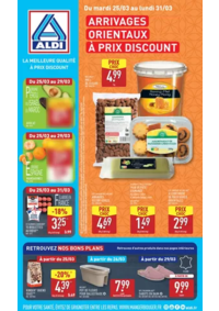 Prospectus Aldi St-Martin-lès-Melle : Arrivages orientaux à prix discount