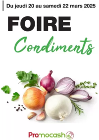 Prospectus Promocash Salaise sur Sanne : Foire Condiments