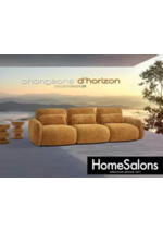 Prospectus Home salons : Catalogue Canapés et Fauteuils 2025