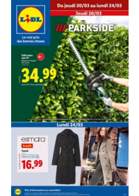 Prospectus Lidl PROVINS : Retrouvez tout l'essentiel pour entretenir vos espaces verts chez Lidl