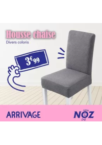 Prospectus Noz Loudéac : ARRIVAGE Housse chaise