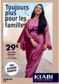 Prospectus Kiabi VILLEBON SUR YVETTE : Toujours plus pour les familles