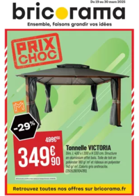 Prospectus Bricorama CESSY : Prix choc