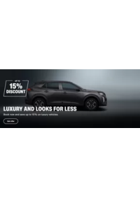 Prospectus Sixt NANCY GARE - Luxe Renting : Save up to 15% on luxury vehicles