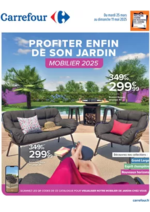 Prospectus Carrefour : PROFITER ENFIN DE SON JARDIN - MOBILIER 2025