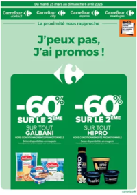 Prospectus Carrefour AIX EN PROVENCE : J'PEUX PAS, J'AI PROMO ! DU 25 MARS AU DIMANCHE 6 AVRIL