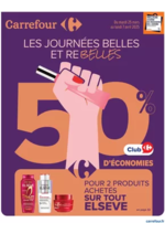 Prospectus Carrefour : LES JOURNÉES BELLES ET REBELLES