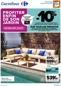 Prospectus Carrefour BREST : MOBILIER DE JARDIN: OFFRE EXCLUSIVE CLIENTS PASS